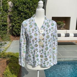 Willow cotton and poly spring cardigan in size S